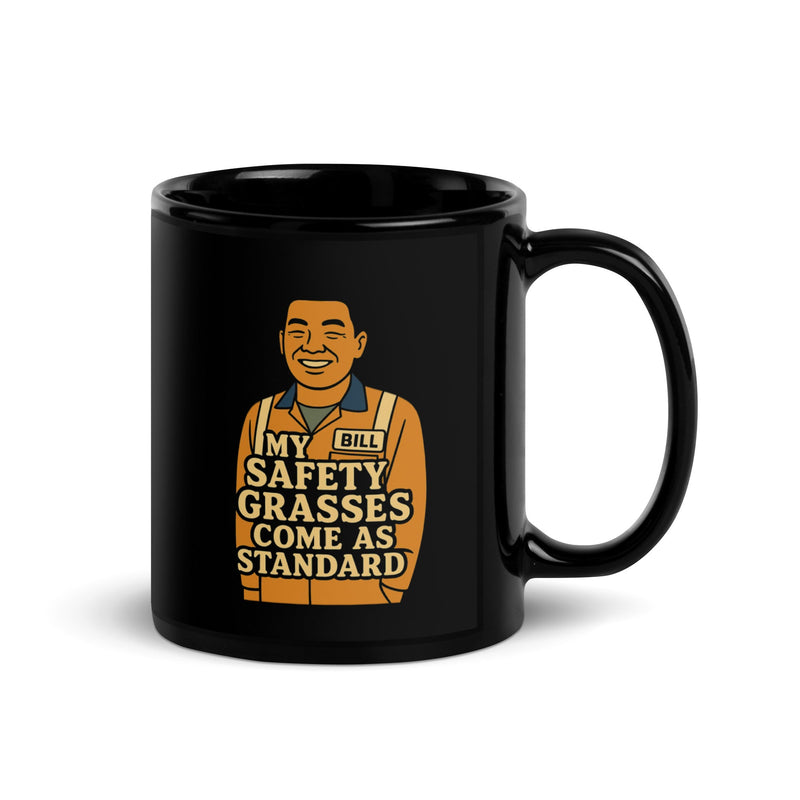 Mining Media black glossy mug