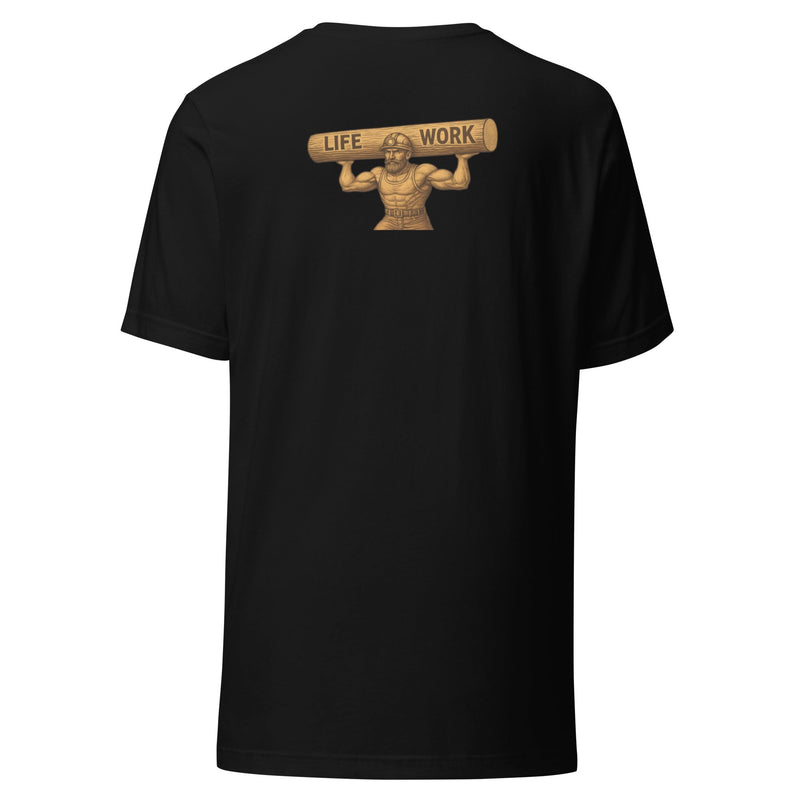 Mining Dad Work Life Balance tee